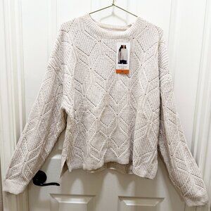 Weatherproof Vintage Women's Chenille Pullover Sweater Size XXL Soft Luxurious